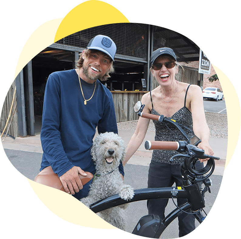 Renting an E-Bike from Zion Peddler